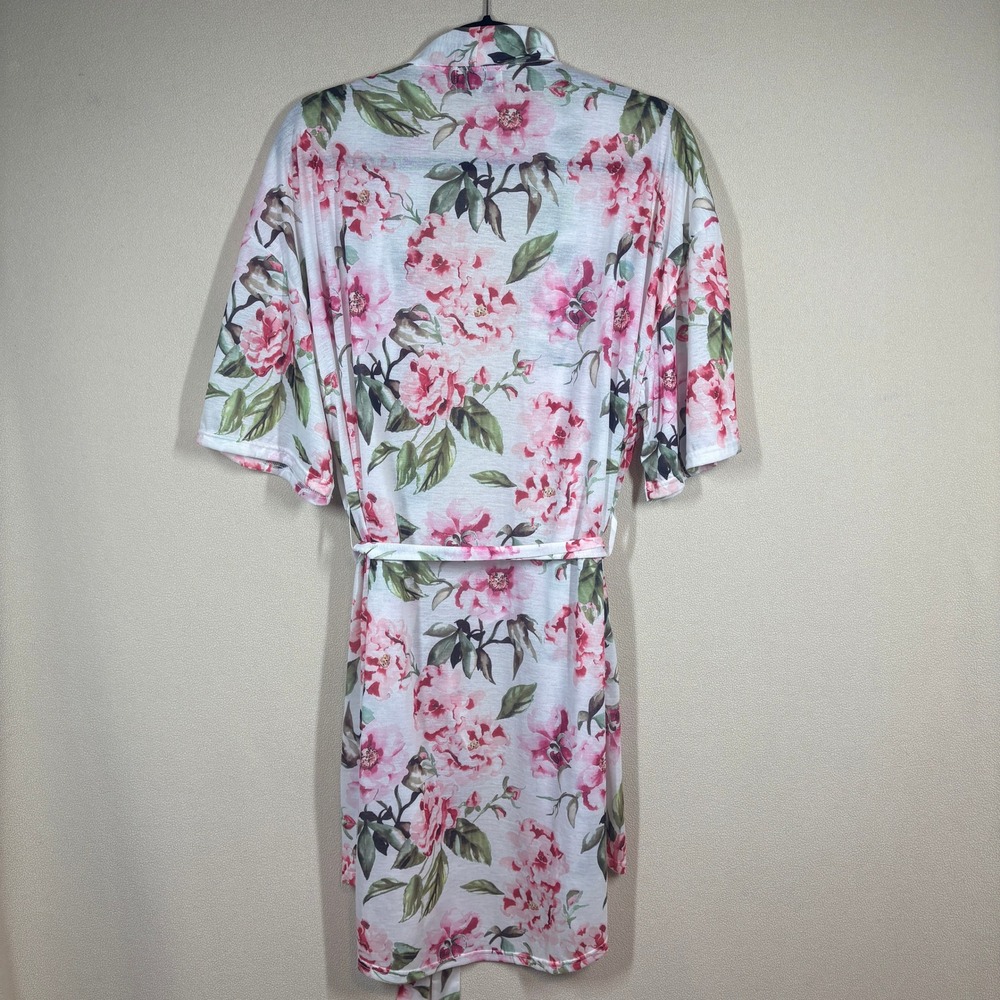 Show Me Your Mumu Brie Floral Robe One Size Cozy Comfort Boho-Chic Cottagecore - Picture 6 of 7